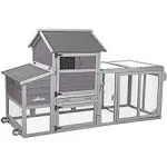 Aivituvin Chicken Coop w/Wheels for 2-4 Hens -Air27