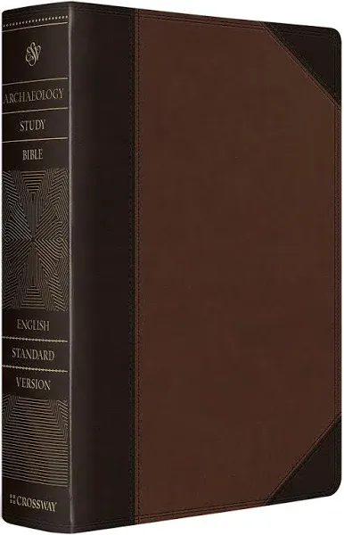 ESV Archaeology Study Bible (Trutone, Brown/Walnut, Portfolio Design) [Book]