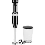 KitchenAid - Variable Speed Corded Hand Blender - Onyx Black