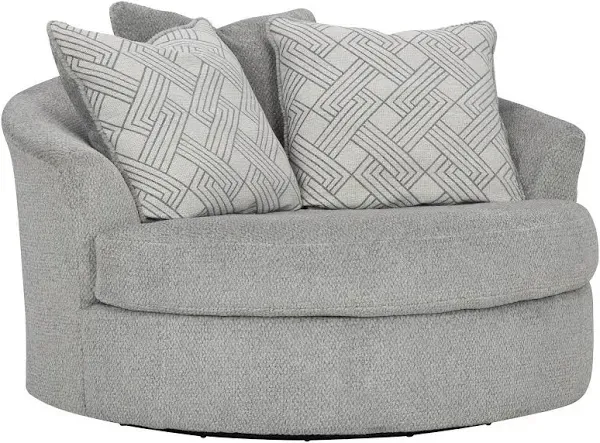 Ashley Casselbury Oversized Swivel Accent Chair