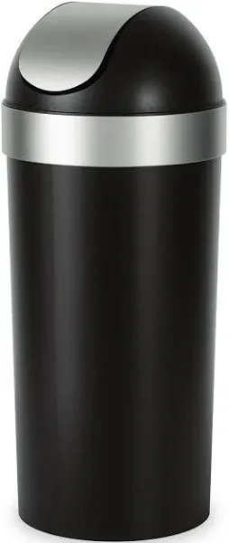 Umbra Venti Trash Can - Black