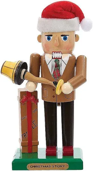 Kurt Adler 11" A Christmas Story Mr. Parker Nutcracker with Leg Lamp