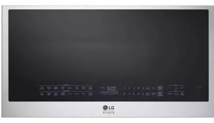 LG Studio 1.7 Cu. Ft. Convection Over-the-Range Air Fry Microwave Oven