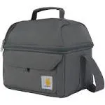 Carhartt Insulated 12 Can Two Compartment Lunch Cooler - Gravel