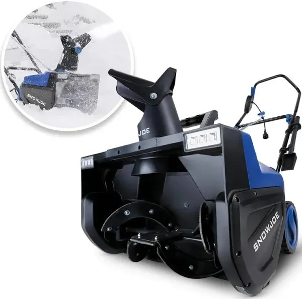 New Snow Joe SJ627E Electric Snow Thrower, 22-Inch, 15-Amp, w/ Dual LED Lights