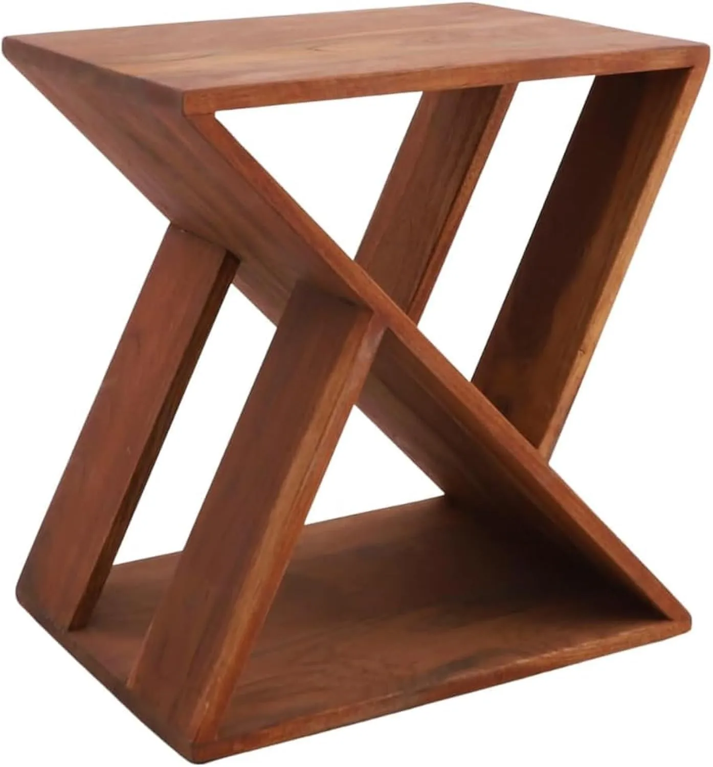 Nordic Style Slatted Stool and End Table