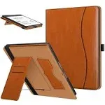 Fintie Stand Case for Kindle Scribe 2022 Released 102 inch Tablet Premium PU Leather Stand Cover Auto Sleepwake with Card