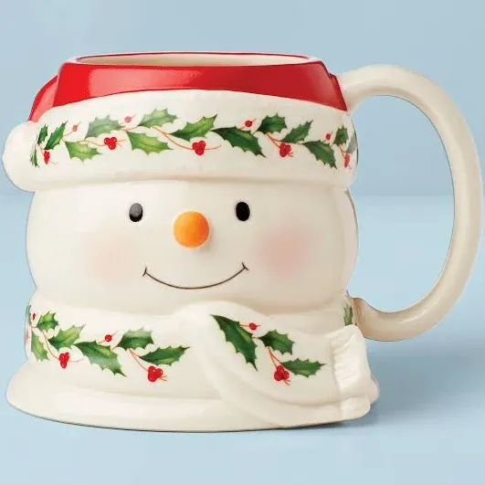 Lenox 895045 Holiday Snowman Mug, 1.1