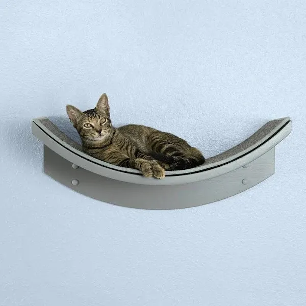 The Refined Feline Lotus Leaf Cat Shelf