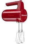 KitchenAid - Cordless 7 Speed Hand Mixer - Empire Red