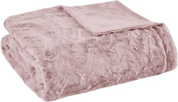 Madison Park Zuri Faux Fur Oversized Throw