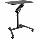 Mount-It! Mobile Standing Desk w/ Locking Wheels (MI-7969)