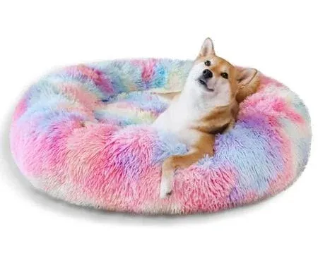 Exclusivo Mezcla Calming Donut Pet Bed