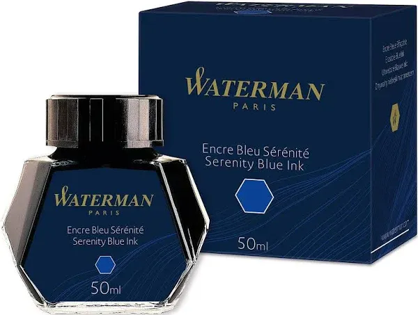 Waterman Blue Ink