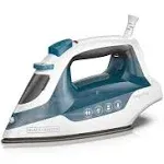 BLACK+DECKER Easy Steam Compact Iron, with Non Stick Soleplate