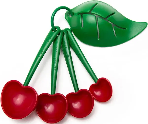 OTOTO Mon Cherry Measuring Spoons and Egg Separator