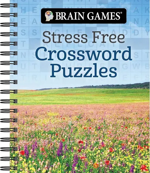 Brain Games - Stress Free: Crossword Puzzles