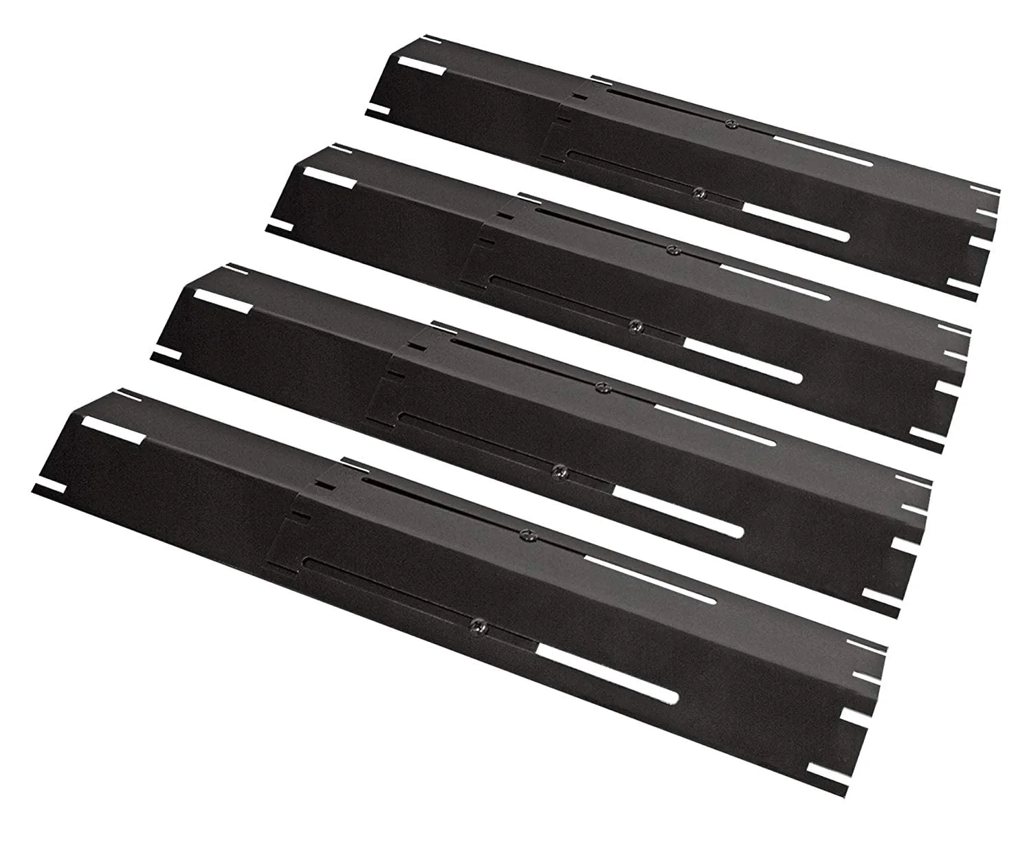 Porcelain Steel Heat Plate, Extends from 11.75&#034; up to 21&#034; L, Pack of 1, Grill...