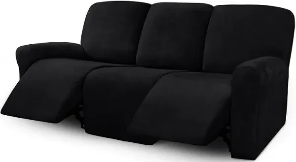 ULTICOR Velvet Stretch Reclining Couch Covers