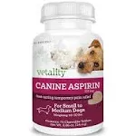 Vetality Canine Aspirin Pain Relief Chewable Tablets (0.86 oz, 75 ct)