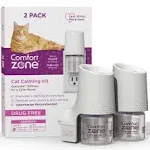 Comfort Zone Calming Diffuser Kit for Cats - 48 ml - 2 Pack