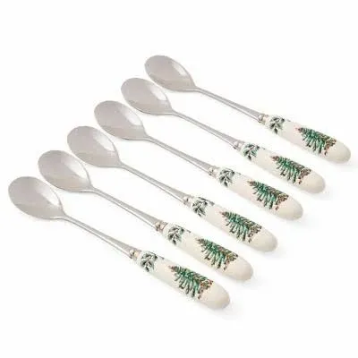 Spode Christmas Tree Teaspoons