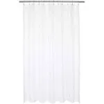 Barossa Design Waterproof Extra Long Shower Curtain or Liner Microfibe