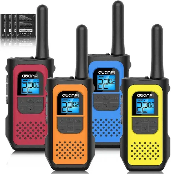 Awanfi Walkie Talkies 4 Pack