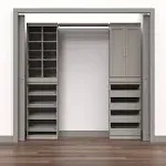 ClosetMaid Modular Storage Solid Door Pair Kit - Smoky Taupe