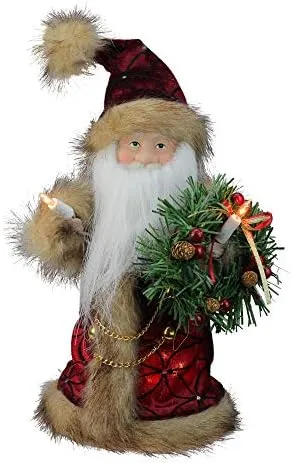 Kurt Adler 10-Inch Santa Treetop