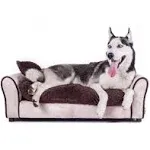 Westerhill Pet Sofa Bed, Khaki, Large (40x23x13)