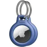 Belkin Secure Holder with Key Ring for Airtag 2-Pack | Blue