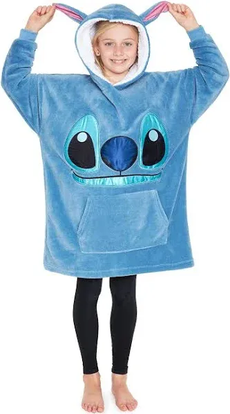 Disney Stitch Oversized Fleece Hoodie