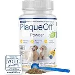 ProDen PlaqueOff Powder for Pets - Cat & Dog Breath Freshener - Plaque & Tartar Remover for Pet Oral Care - 60g