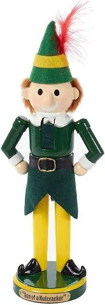 11" Wooden Buddy the Elf Nutcracker