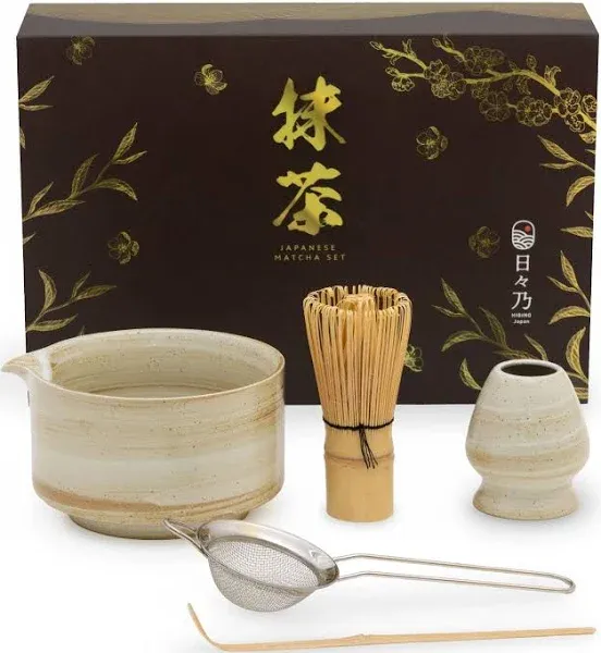 Hibino Japanese Matcha Set