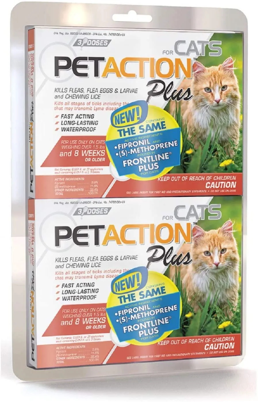 PetAction Plus Flea and Tick Treatment for Cats