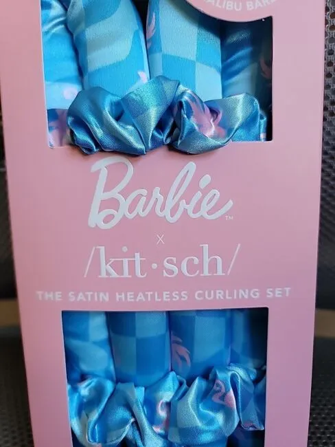 KITSCH - Barbie x kitsch Satin Heatless Curling Set - Malibu Barbie