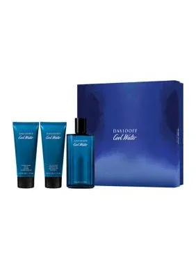 Davidoff Men&#039;s 3 Piece Cool Water Eau de Toilette Gift Set