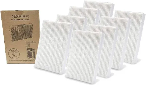 Nispira True HEPA Filter Replacement for Honeywell Air Purifier Models HPA300, HPA100 and HPA200 Compared with R Filter Part HRF-r2