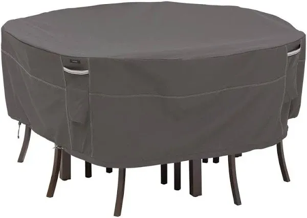 Classic Accessories Ravenna Round Patio Table & Chair Set Cover