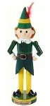 Kurt Adler 11 in. Wooden Buddy The Elf Nutcracker