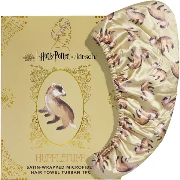 Kitsch Harry Potter Satin-Wrapped Hair Towel