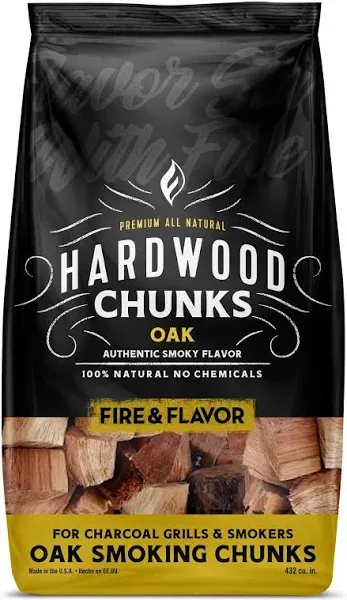 Fire & Flavor Premium Smoking Wood Chunks