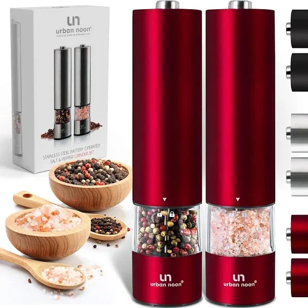 Maizie&#039;s Emporium - Electric Salt and Pepper Grinder Set | Battery Operated