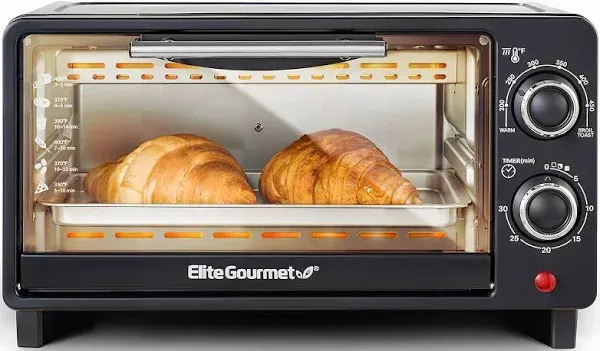 Elite Gourmet ETO490 Countertop Toaster Oven