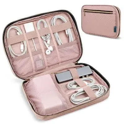 Pavilia Soft Electronic Organizer Travel Case