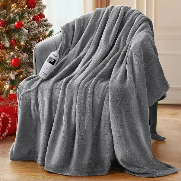 PKBD Electric Heated Blanket Throw