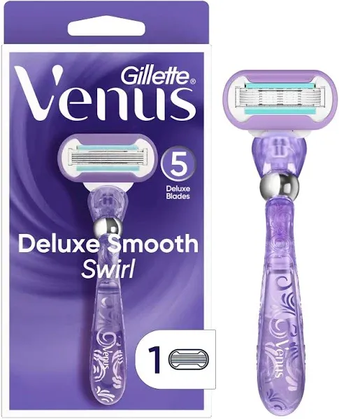 Gillette Venus Deluxe Smooth Swirl Razor