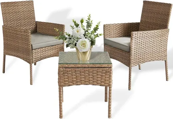 FDW 3 Pieces Patio Set